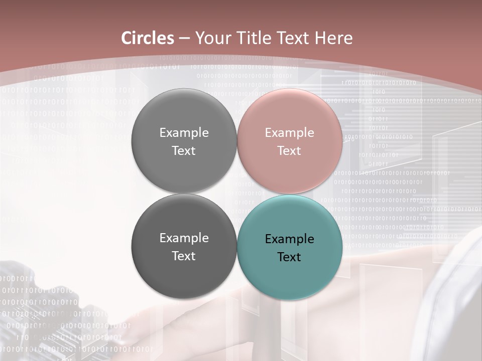 Innovative Push Select PowerPoint Template