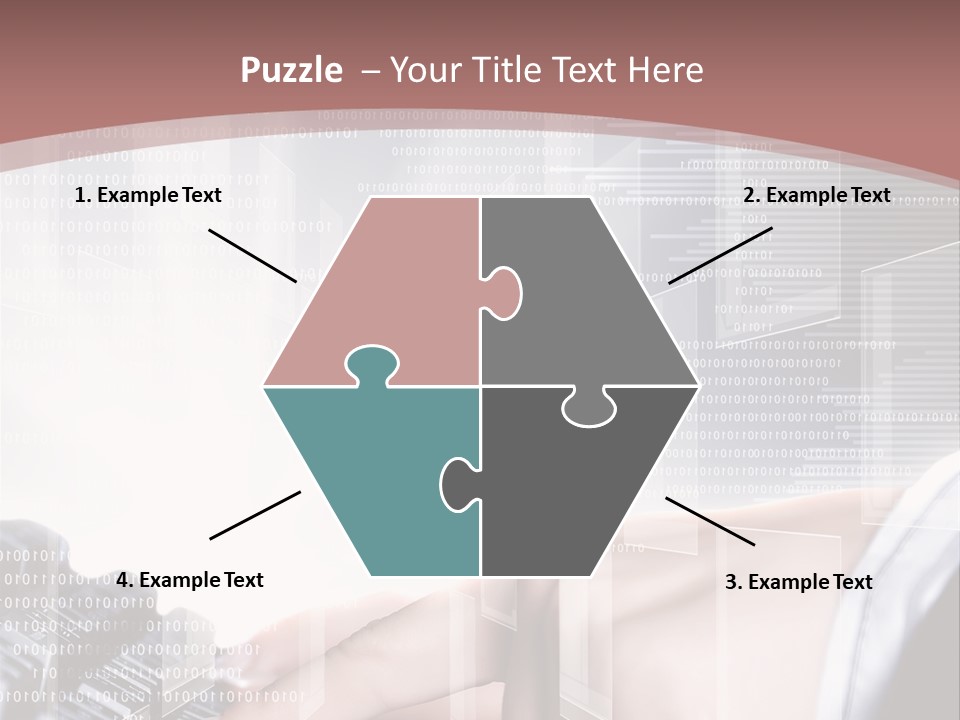 Innovative Push Select PowerPoint Template