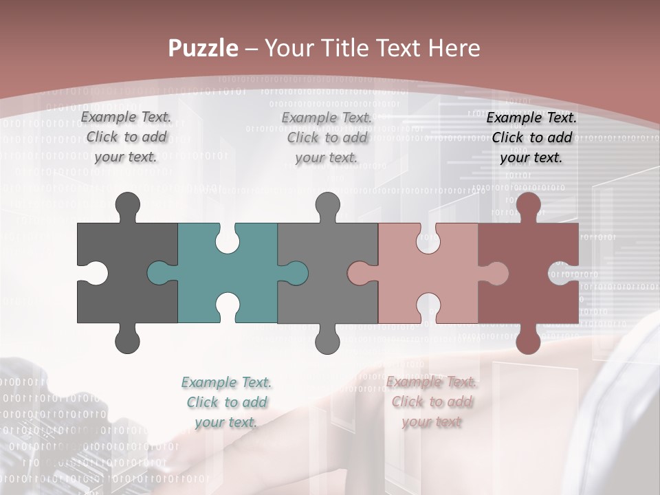 Innovative Push Select PowerPoint Template