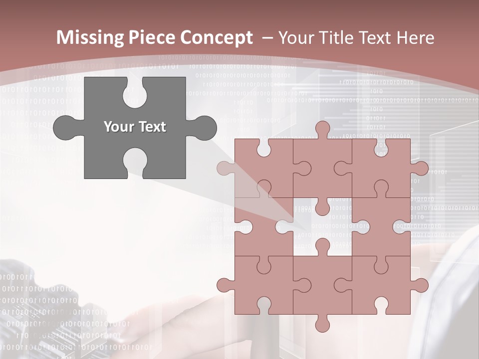 Innovative Push Select PowerPoint Template