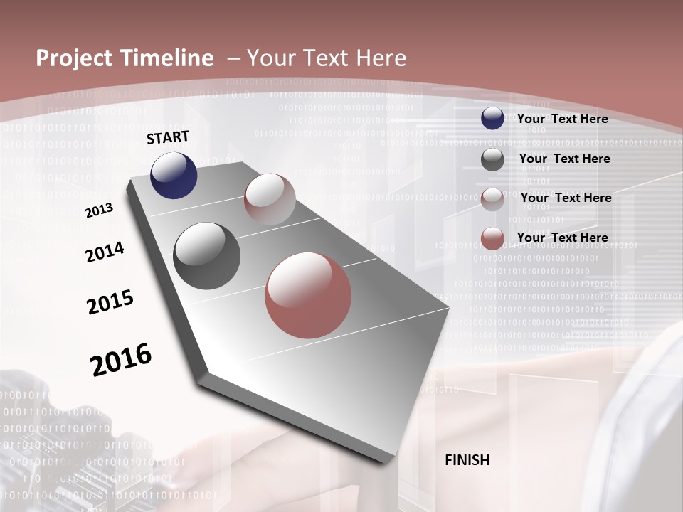 Innovative Push Select PowerPoint Template