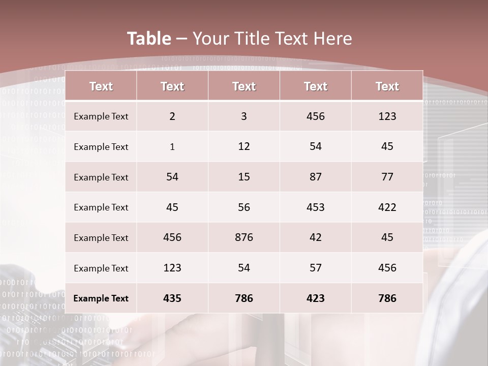 Innovative Push Select PowerPoint Template