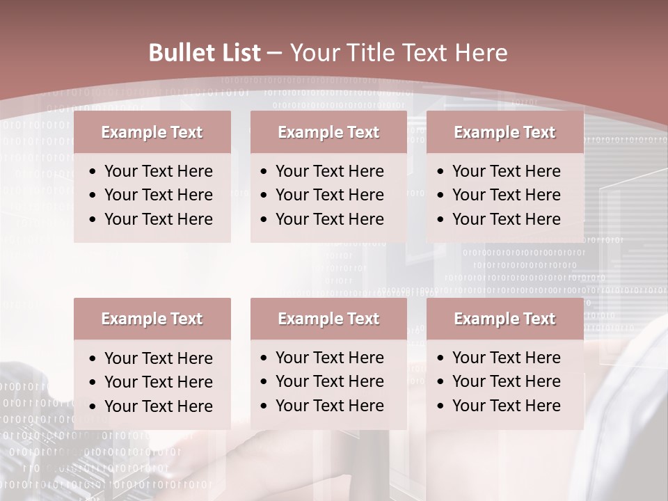 Innovative Push Select PowerPoint Template