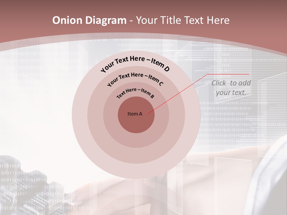 Innovative Push Select PowerPoint Template