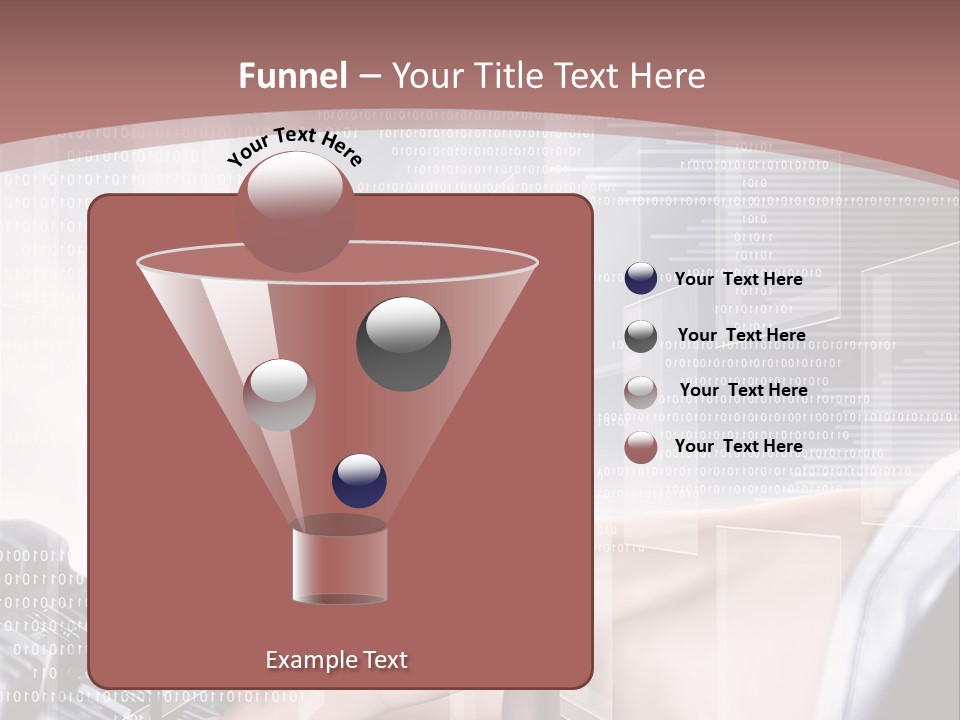 Innovative Push Select PowerPoint Template