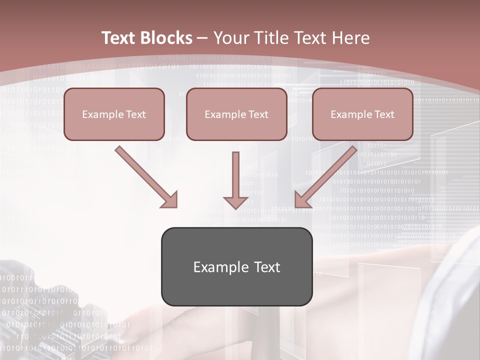 Innovative Push Select PowerPoint Template