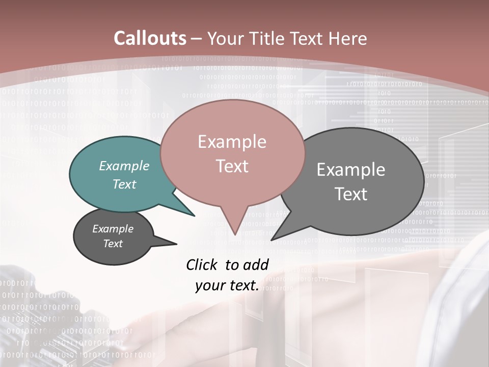 Innovative Push Select PowerPoint Template