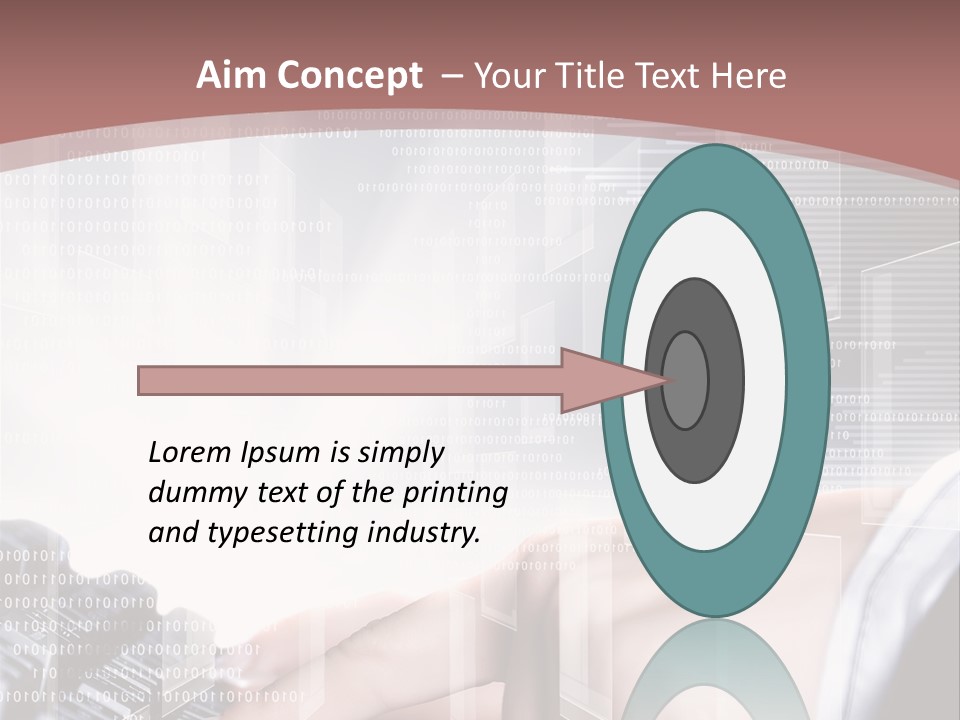Innovative Push Select PowerPoint Template