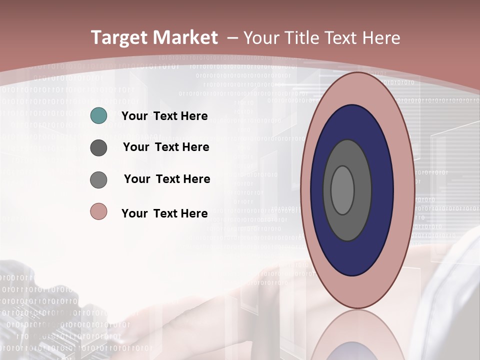 Innovative Push Select PowerPoint Template