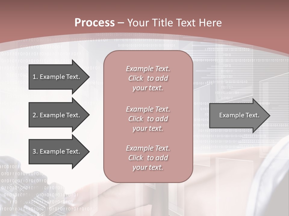 Innovative Push Select PowerPoint Template