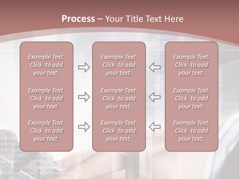 Innovative Push Select PowerPoint Template