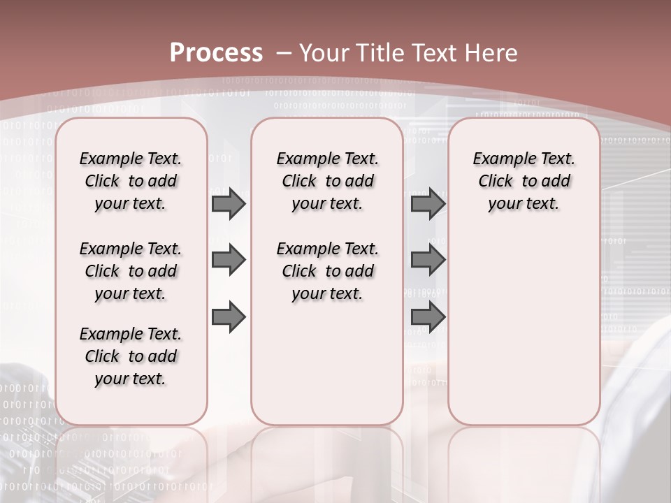 Innovative Push Select PowerPoint Template