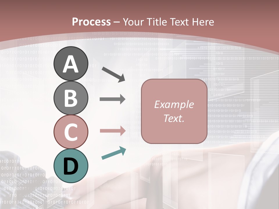 Innovative Push Select PowerPoint Template