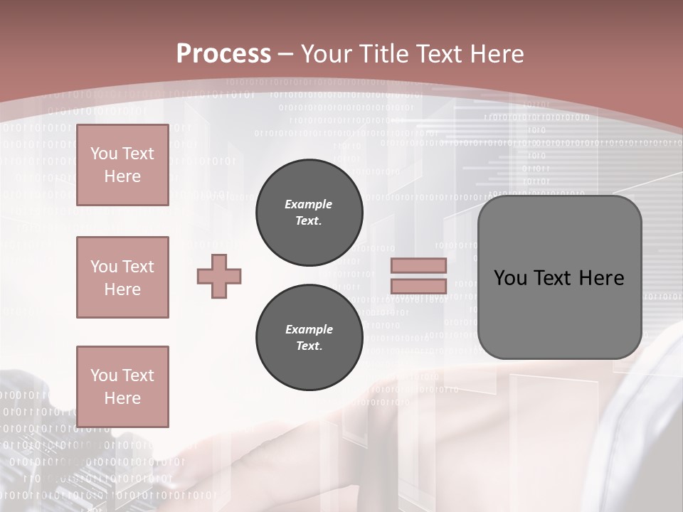Innovative Push Select PowerPoint Template