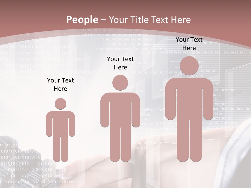 Innovative Push Select PowerPoint Template