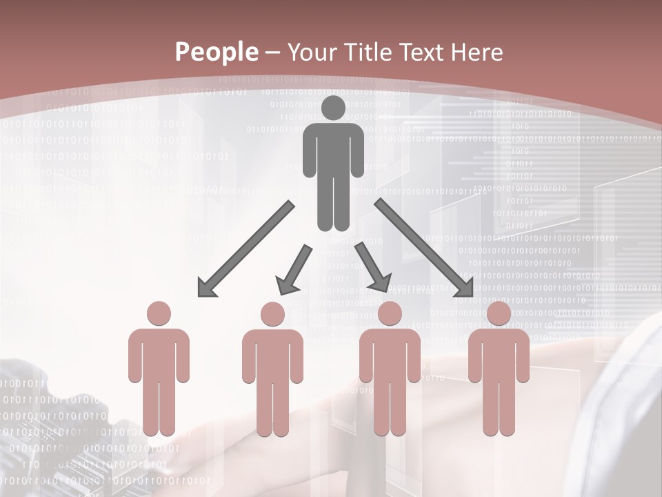 Innovative Push Select PowerPoint Template