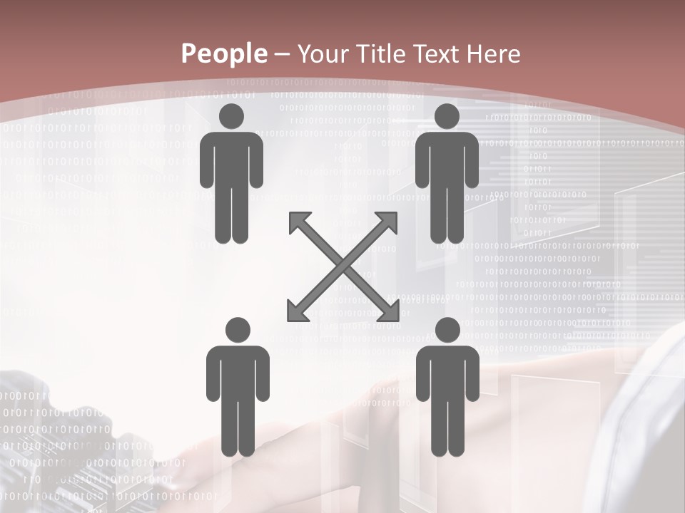 Innovative Push Select PowerPoint Template