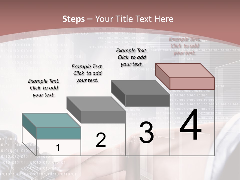Innovative Push Select PowerPoint Template