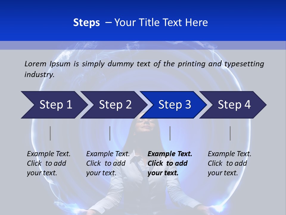 Emotional Sitting Care PowerPoint Template