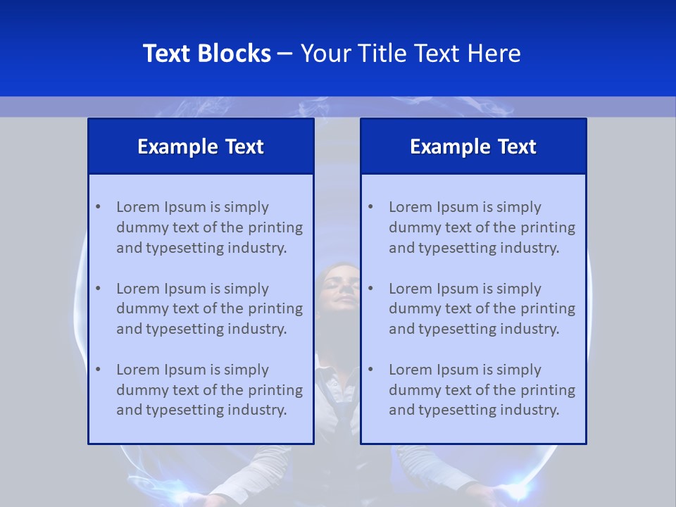 Emotional Sitting Care PowerPoint Template