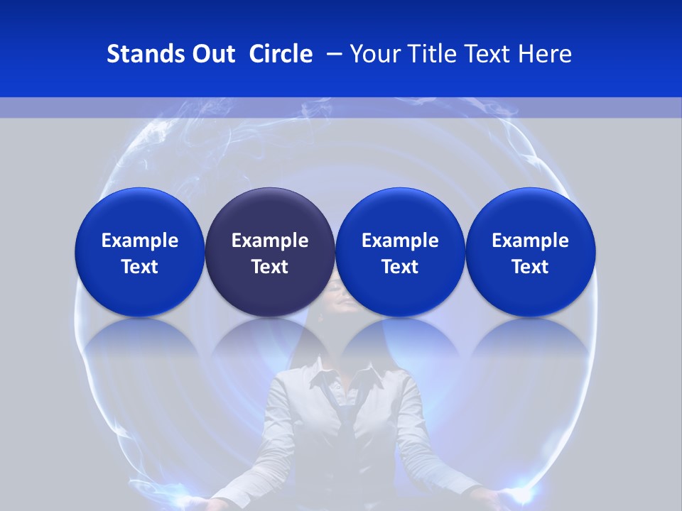 Emotional Sitting Care PowerPoint Template