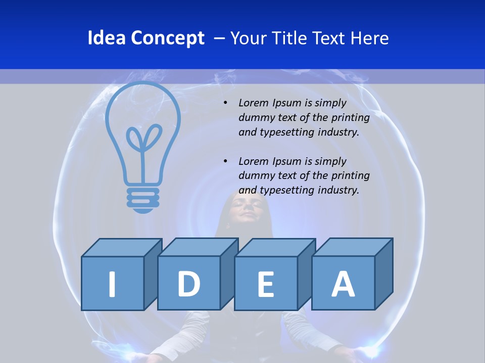 Emotional Sitting Care PowerPoint Template