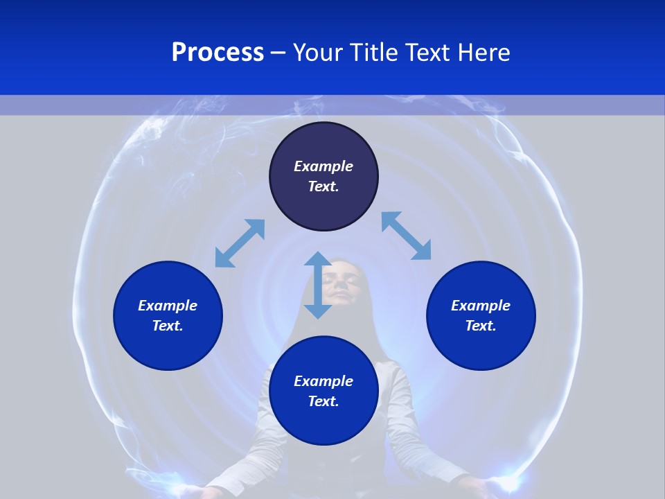 Emotional Sitting Care PowerPoint Template
