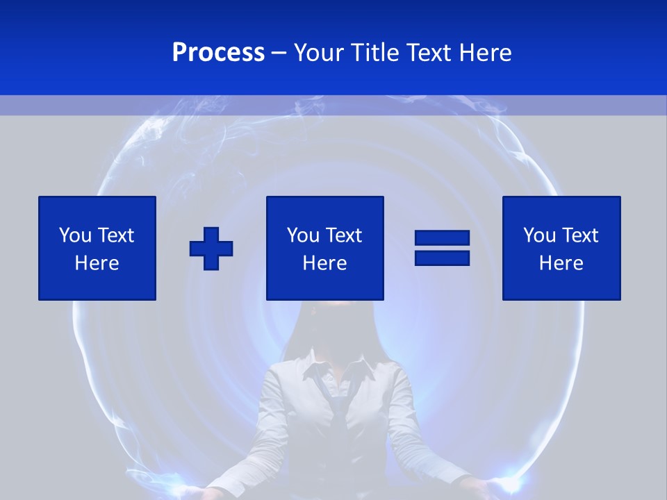 Emotional Sitting Care PowerPoint Template