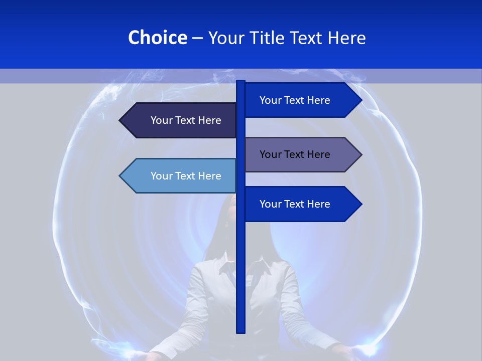 Emotional Sitting Care PowerPoint Template