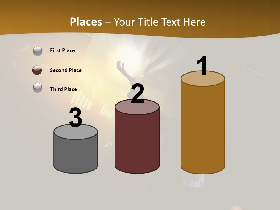 Control Communication Modern PowerPoint Template