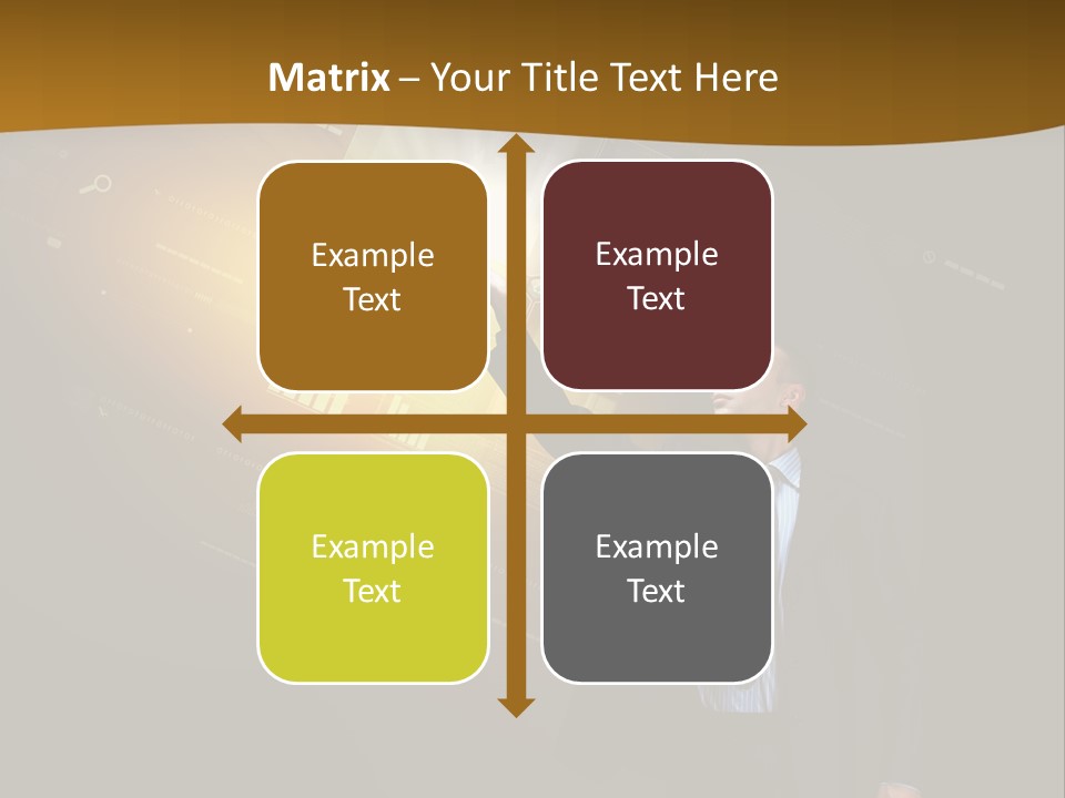 Control Communication Modern PowerPoint Template