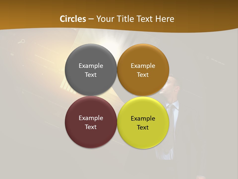 Control Communication Modern PowerPoint Template