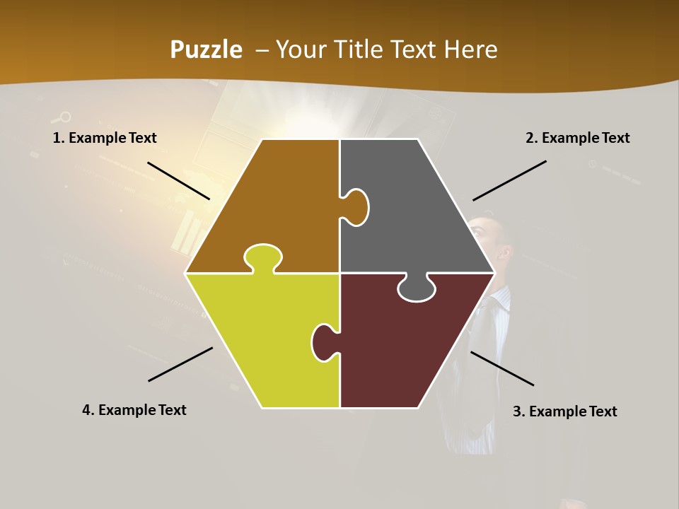 Control Communication Modern PowerPoint Template