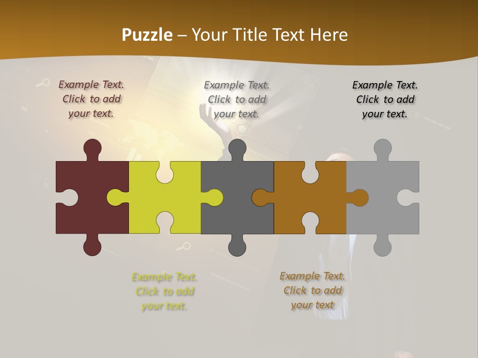 Control Communication Modern PowerPoint Template