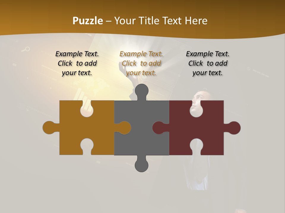 Control Communication Modern PowerPoint Template