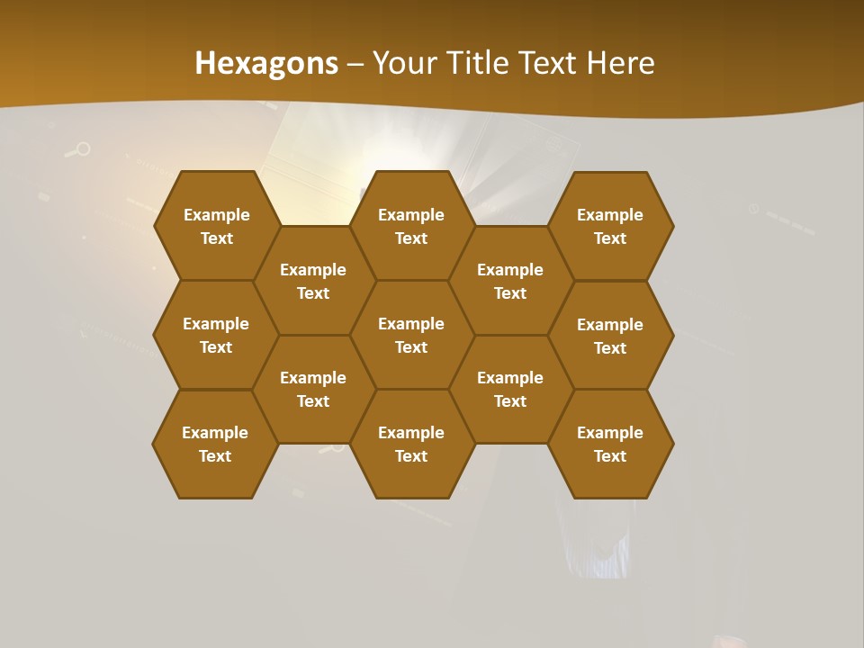 Control Communication Modern PowerPoint Template