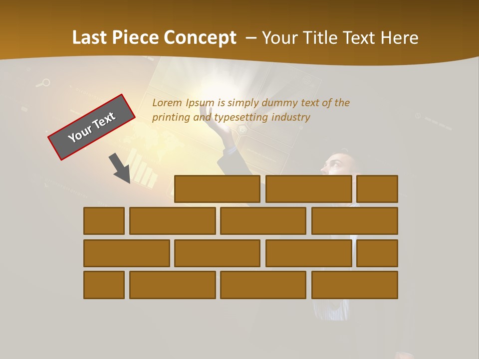 Control Communication Modern PowerPoint Template