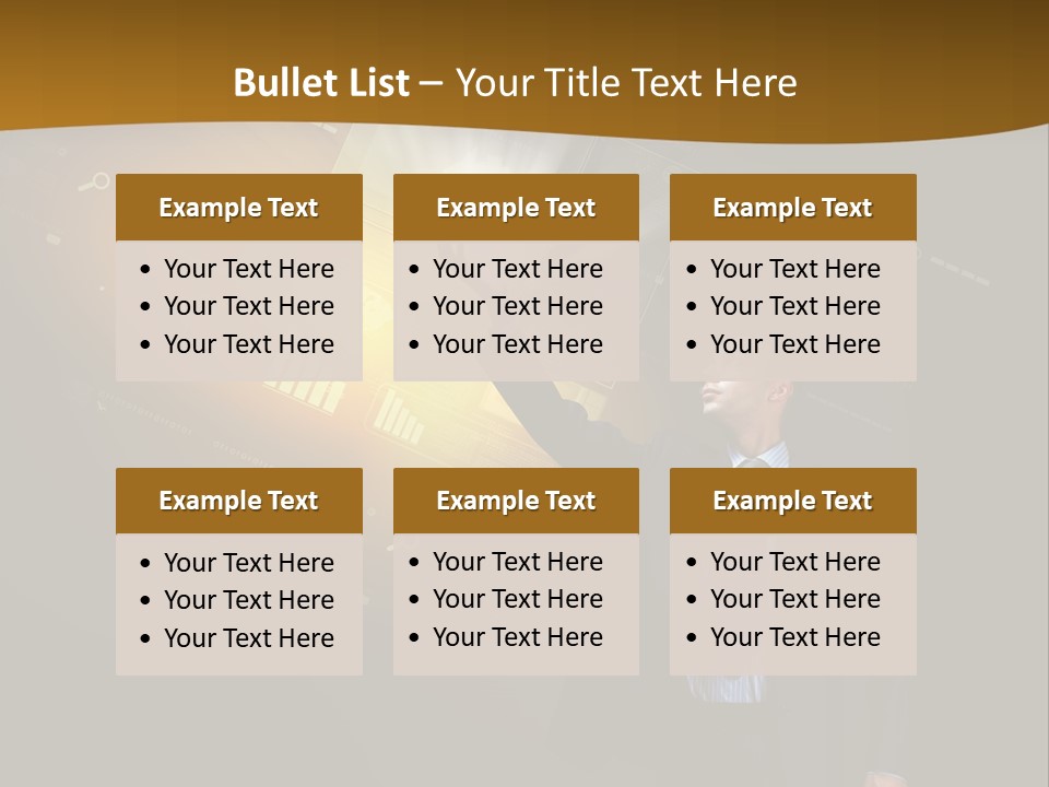 Control Communication Modern PowerPoint Template