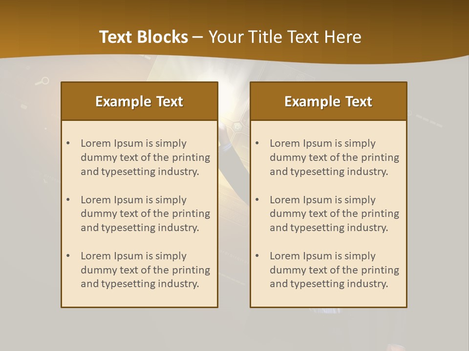 Control Communication Modern PowerPoint Template