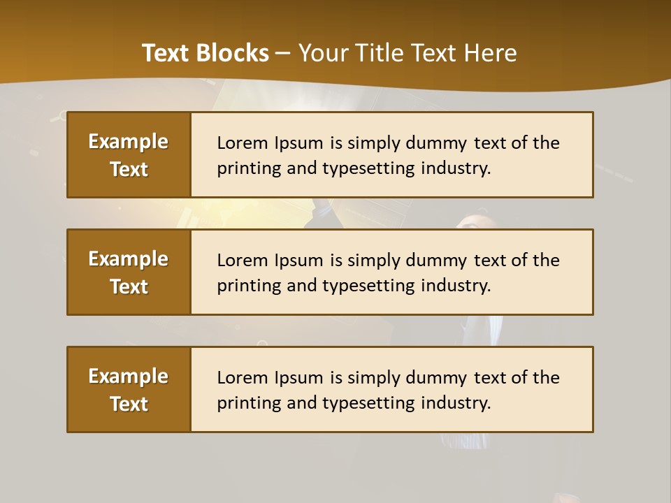 Control Communication Modern PowerPoint Template
