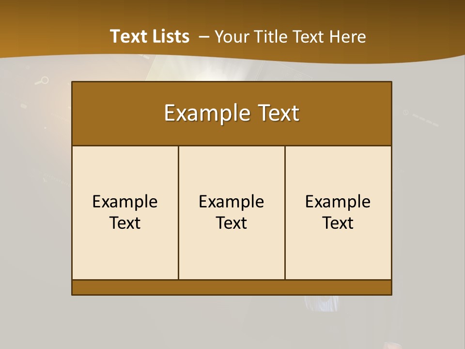 Control Communication Modern PowerPoint Template