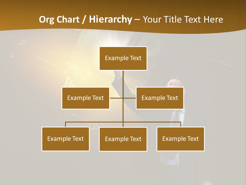 Control Communication Modern PowerPoint Template