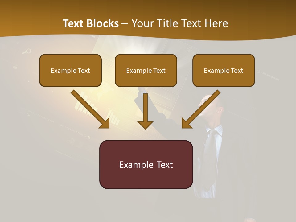 Control Communication Modern PowerPoint Template
