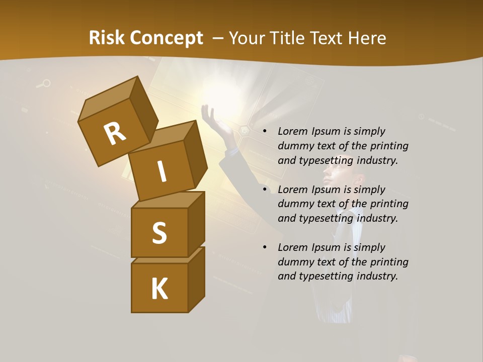 Control Communication Modern PowerPoint Template