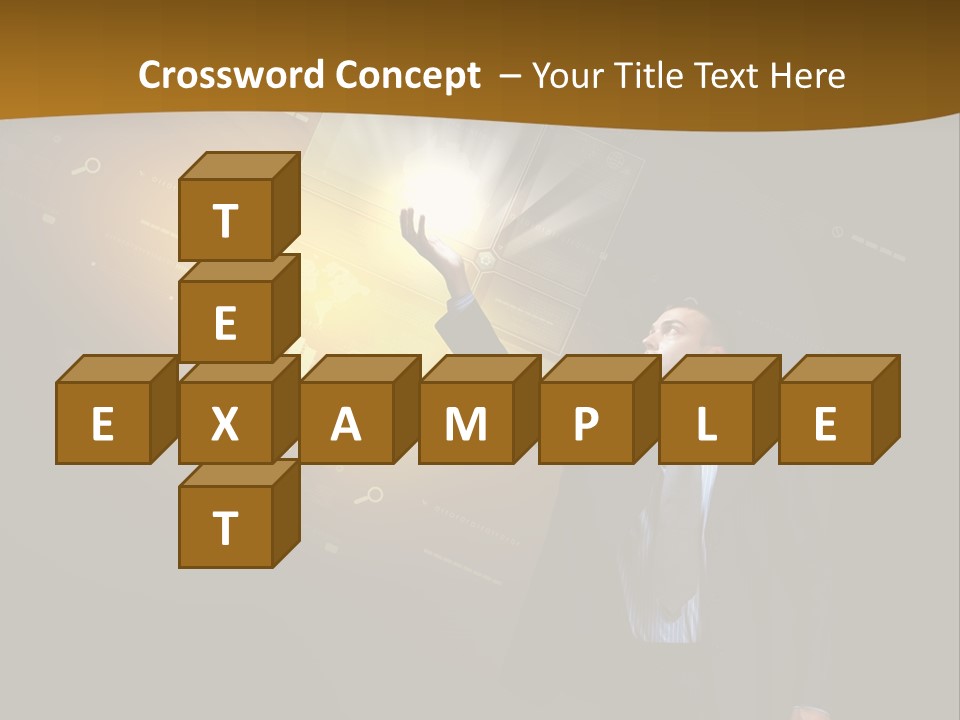 Control Communication Modern PowerPoint Template