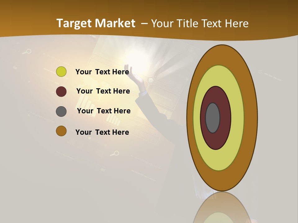 Control Communication Modern PowerPoint Template