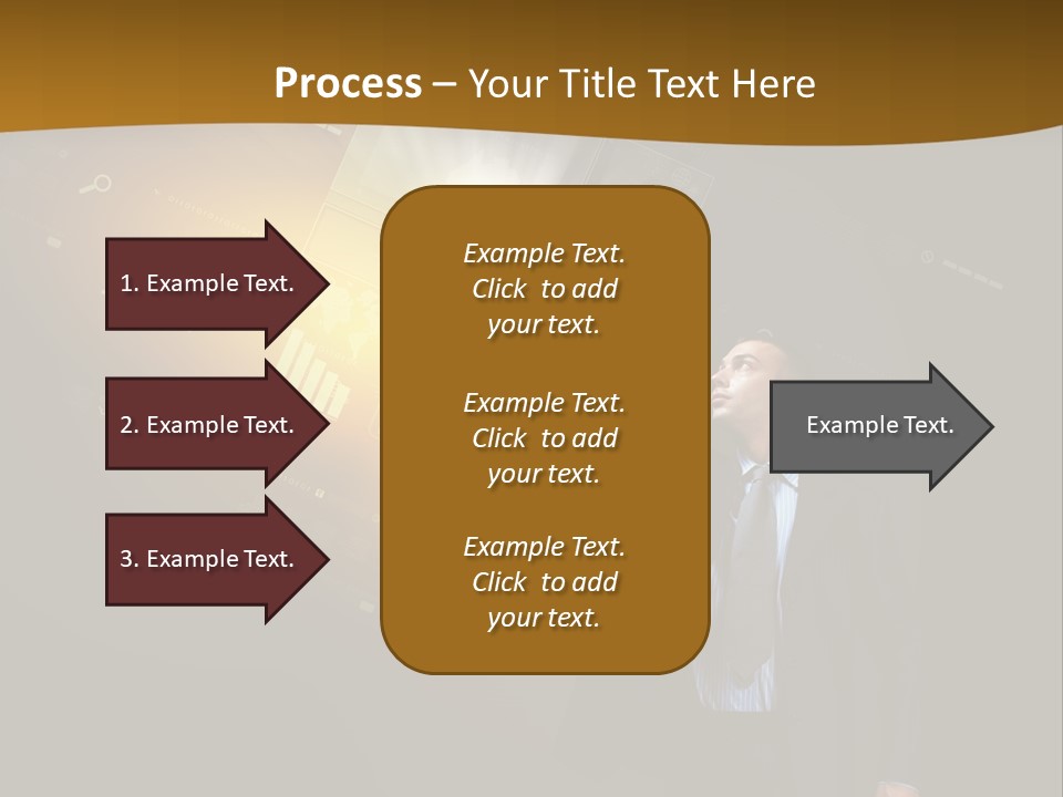 Control Communication Modern PowerPoint Template