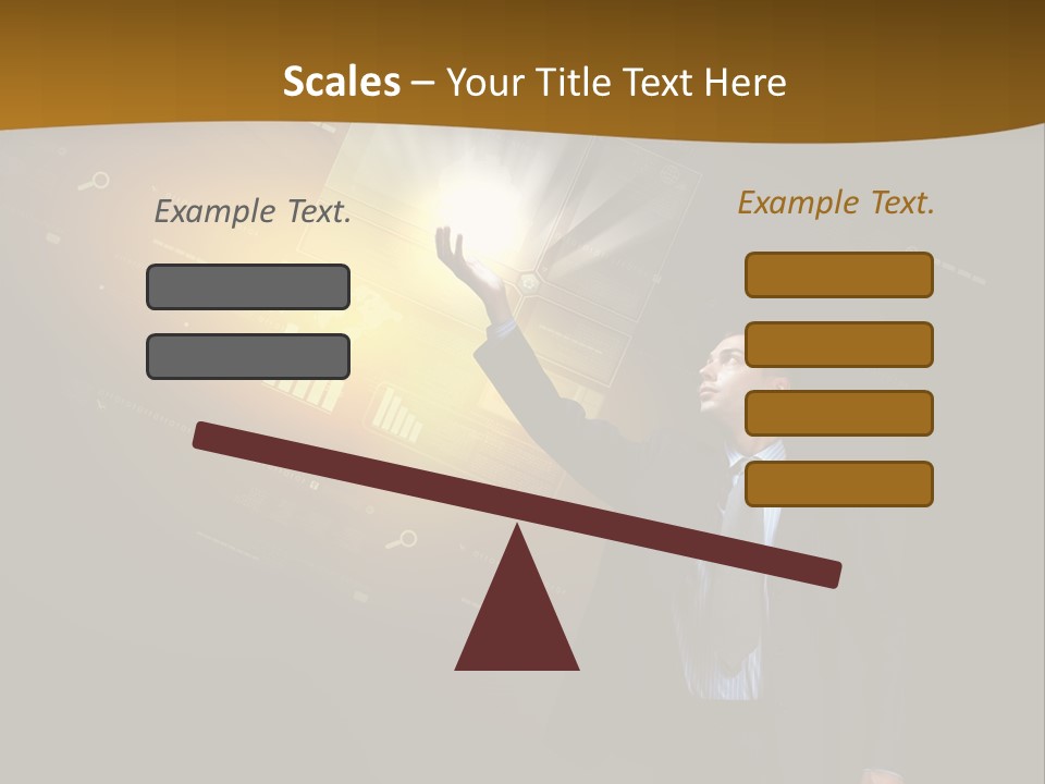 Control Communication Modern PowerPoint Template