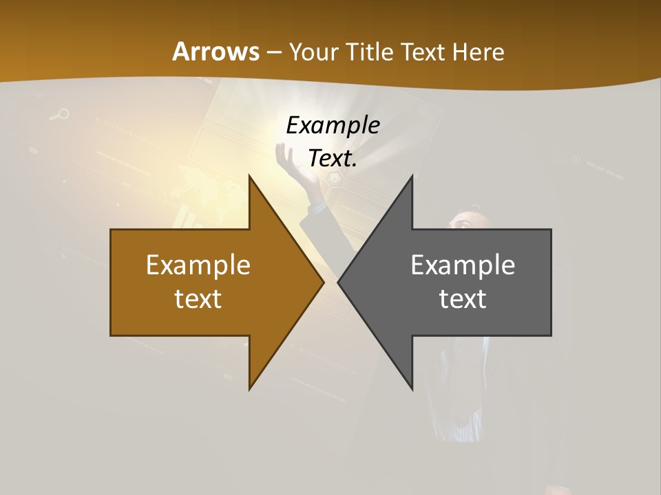 Control Communication Modern PowerPoint Template