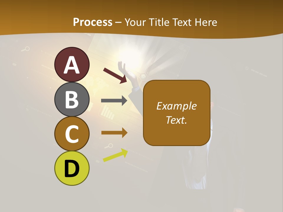 Control Communication Modern PowerPoint Template